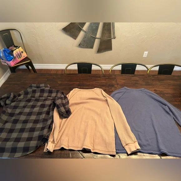 Boys Husky long sleeve‎ lot husky 10/12 - Picture 3 of 4